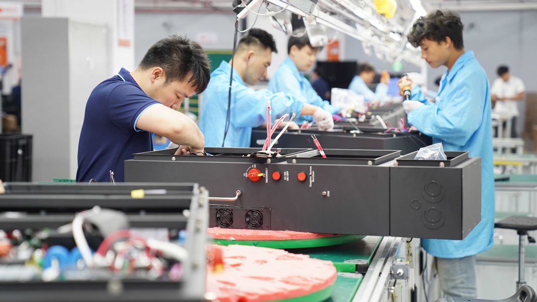 Shenzhen Resun energy Technology Co., Ltd 製造者の生産ライン