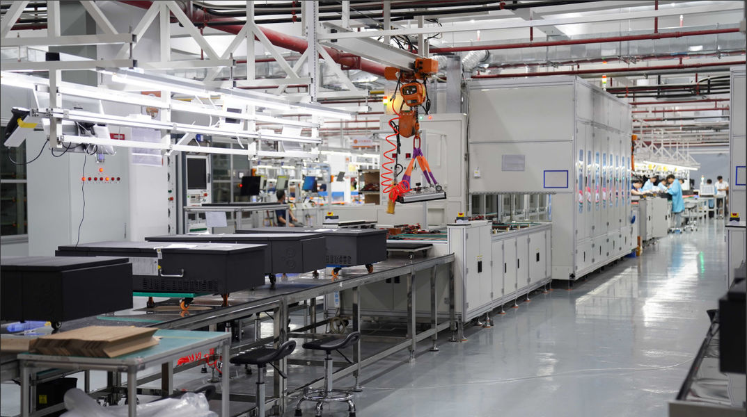 Shenzhen Resun energy Technology Co., Ltd 製造者の生産ライン